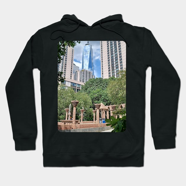 Manhattan View Hoodie by Laybov